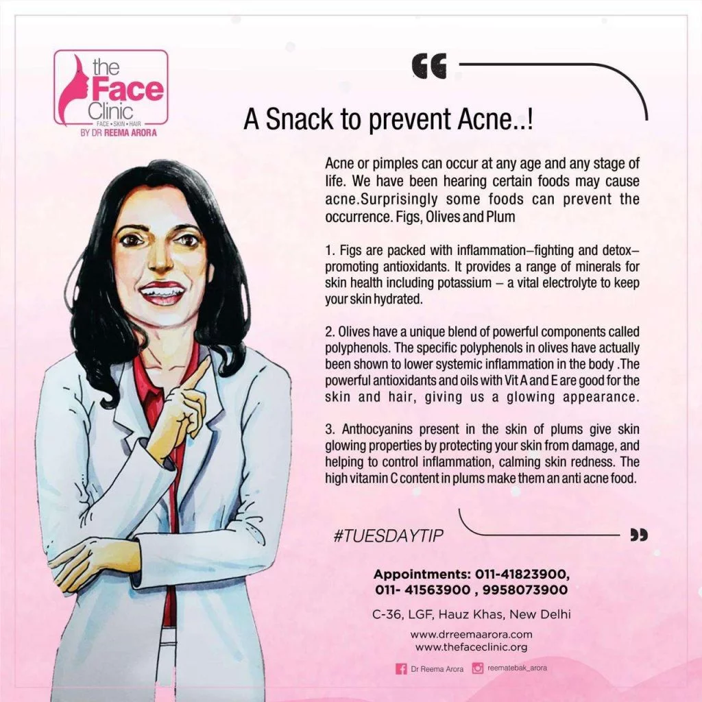 Tuesday Tips 139 A Snack To Prevent Acne