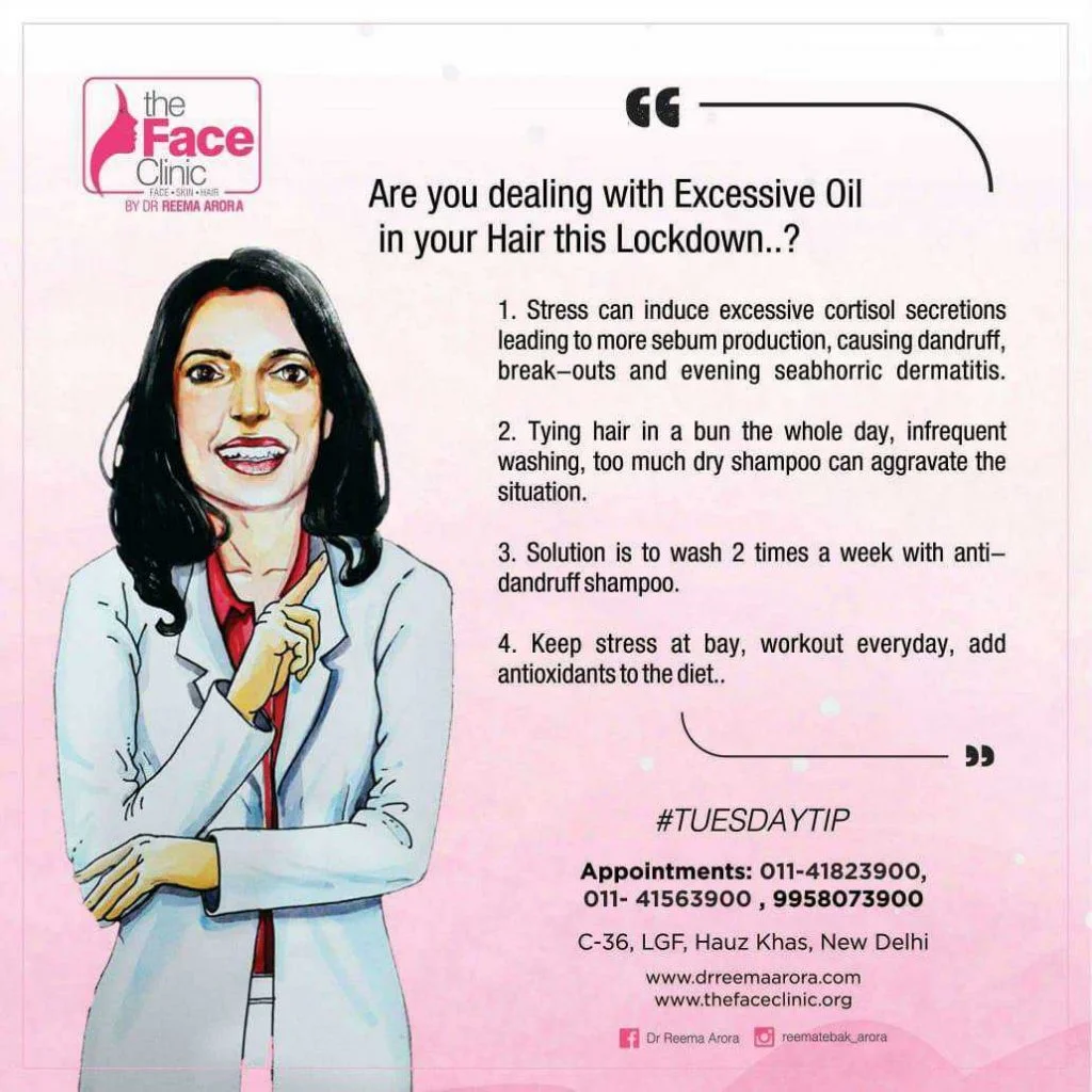 Are You Dealing With Excessive Oil In Your Hair This Lockdown