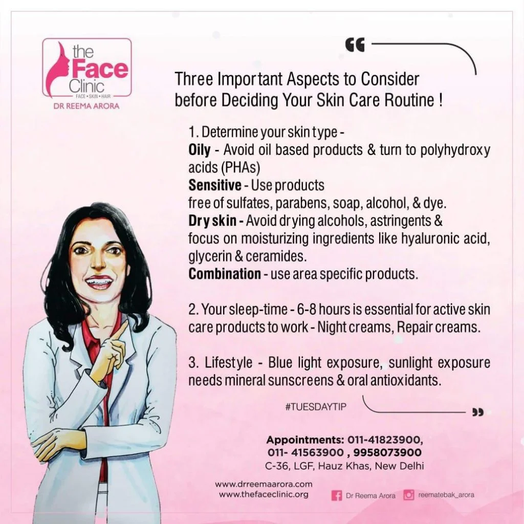 Three Important Aspects To Consider Before Deciding Your Skin Care Routine