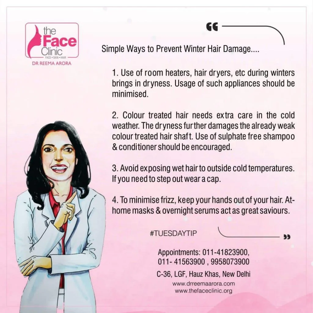 Simple Ways To Prevent Winter Hair Damage