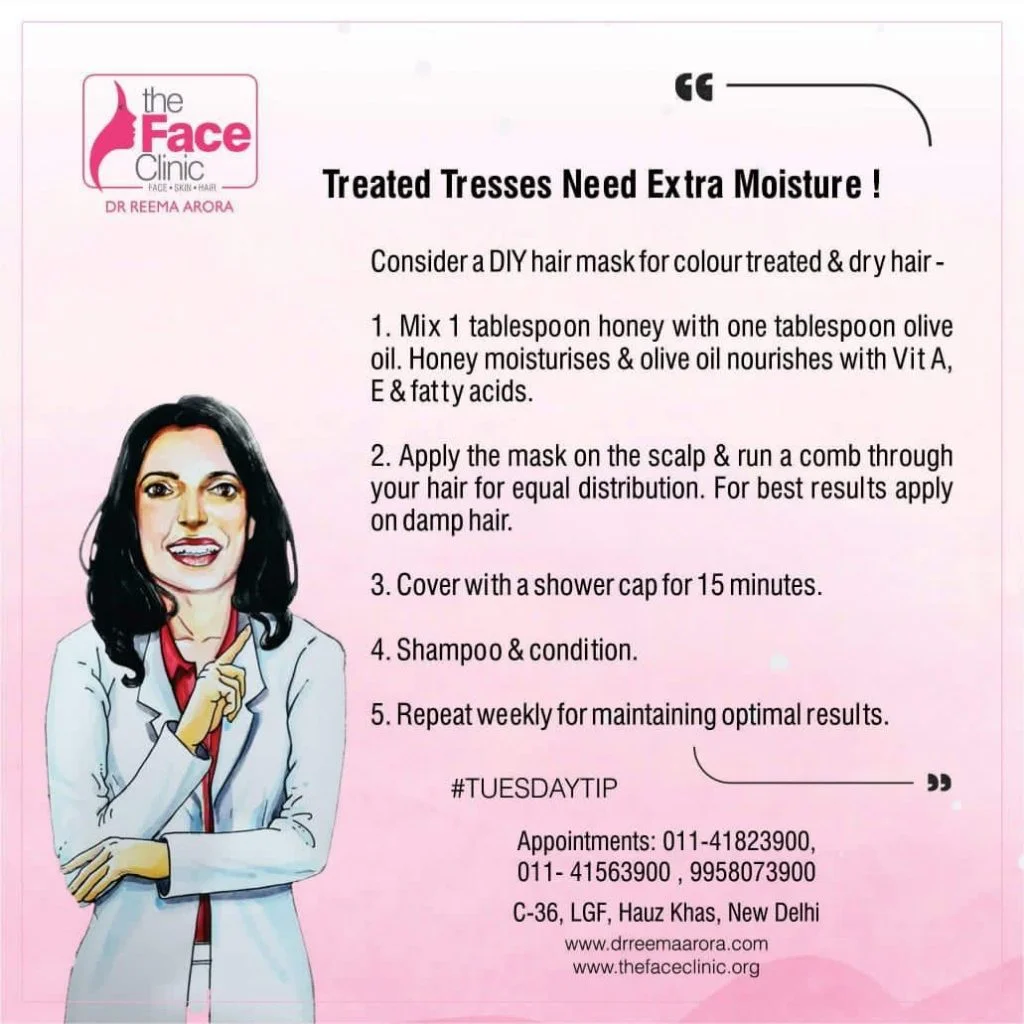 Treated Tresses Need Extra Moisture