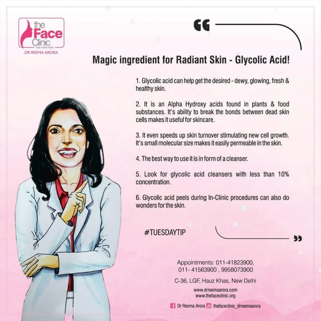 Magic Ingredient For Radiant Skin - Glycolic Acid!