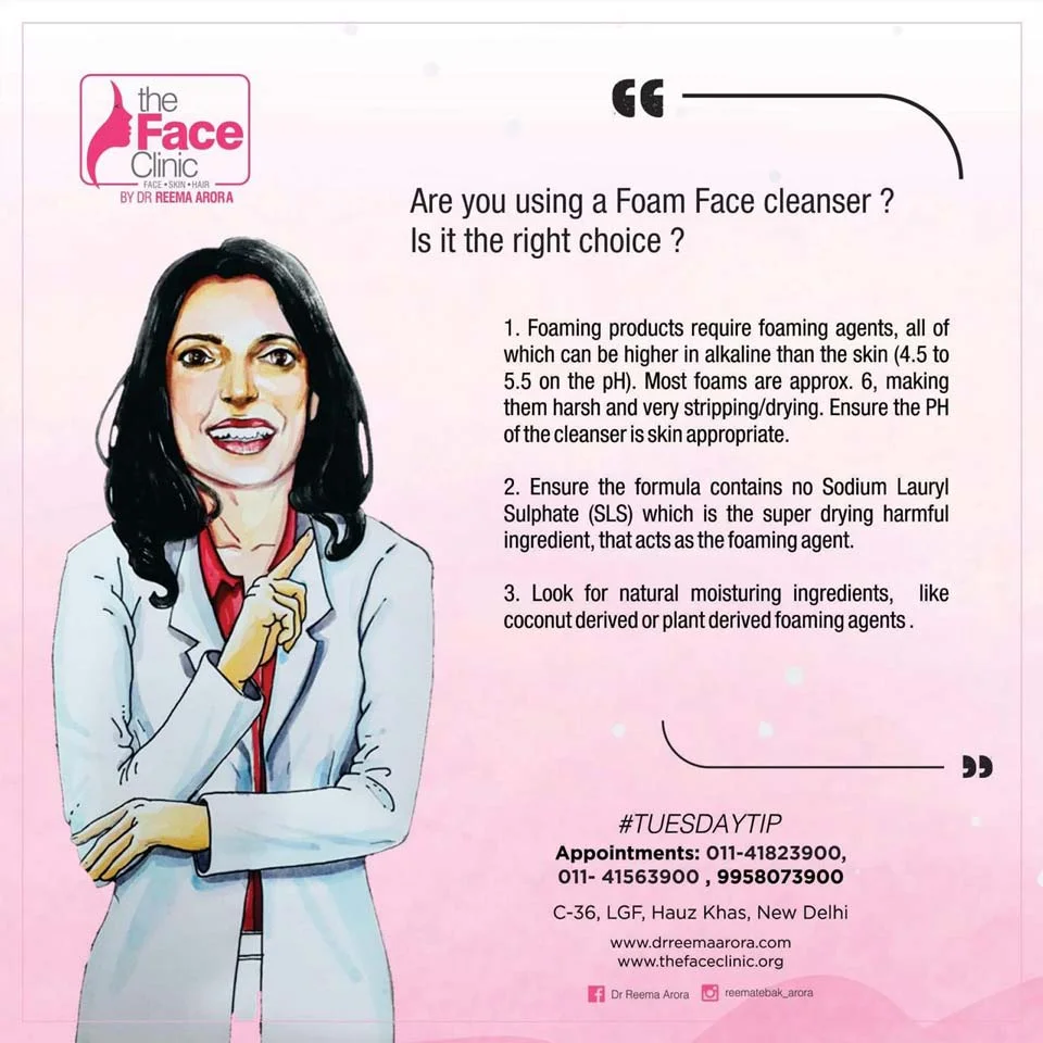 Are You Using A Foam Face Cleanser Is It The Right Choice