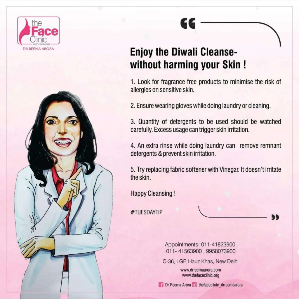 Enjoy The Diwali Cleanse-Without harming Your Skin