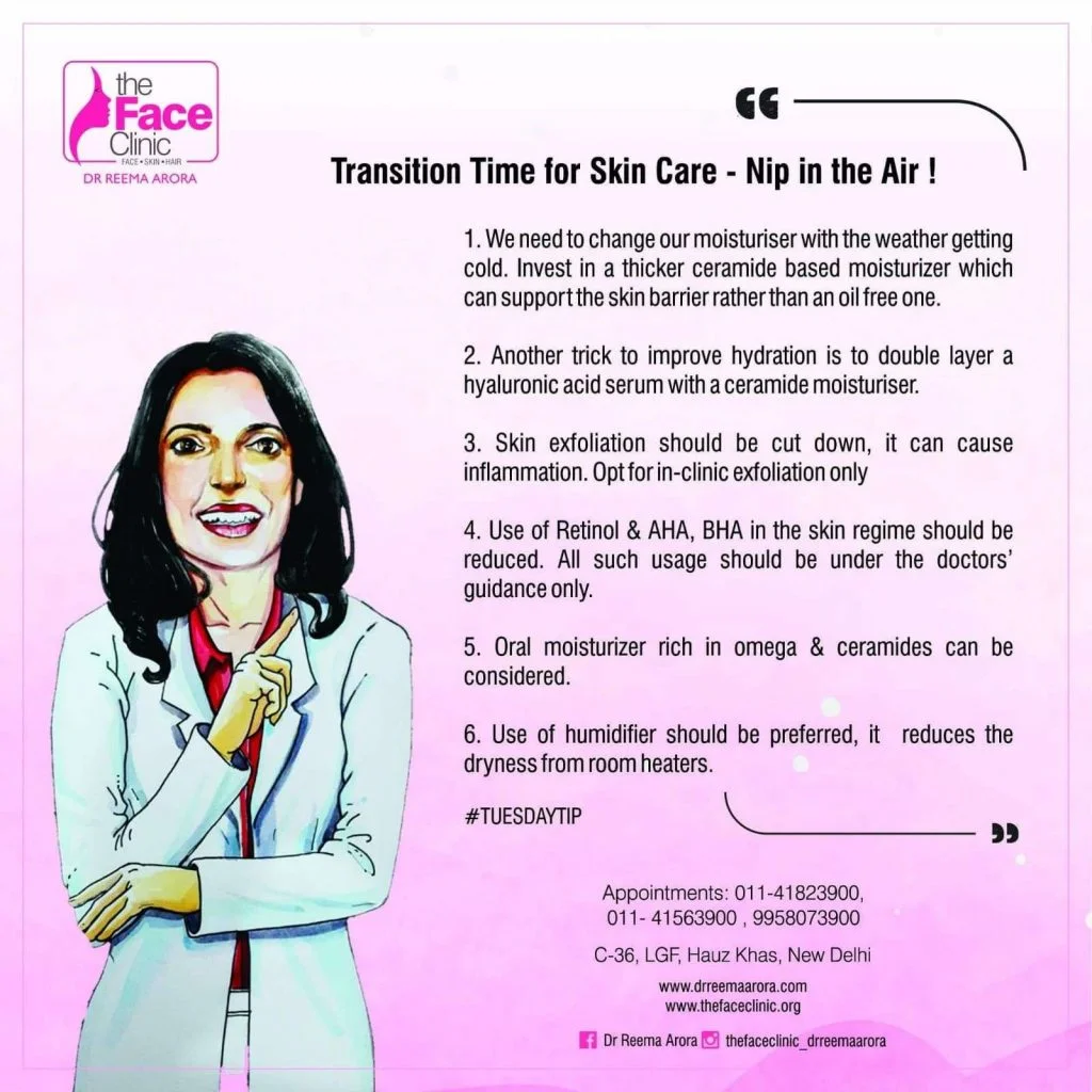 Transition Time for Skin Care - Nip In The Air