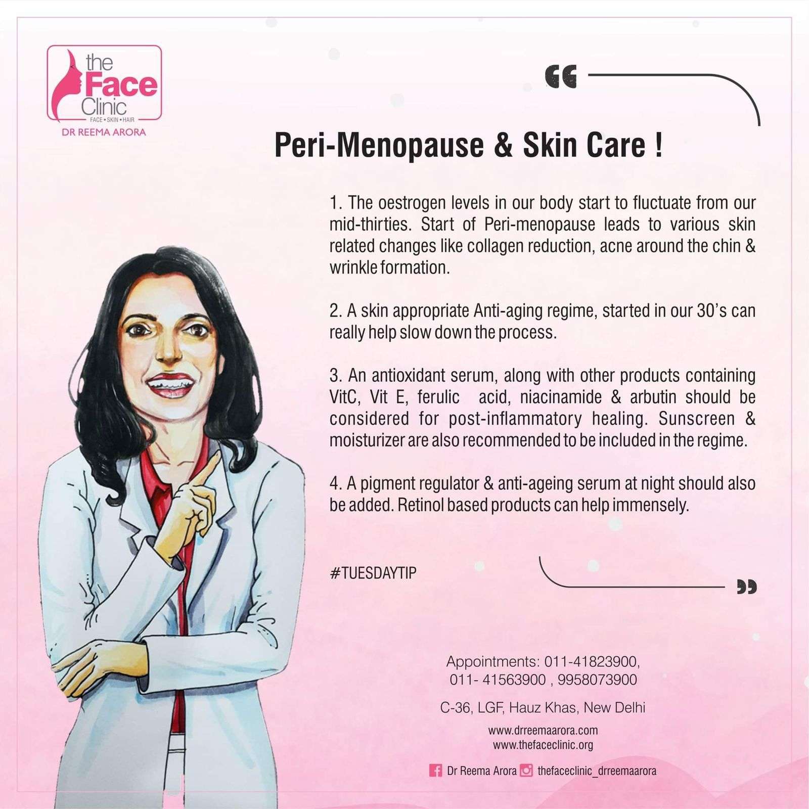 Peri-Menopause & Skin Care