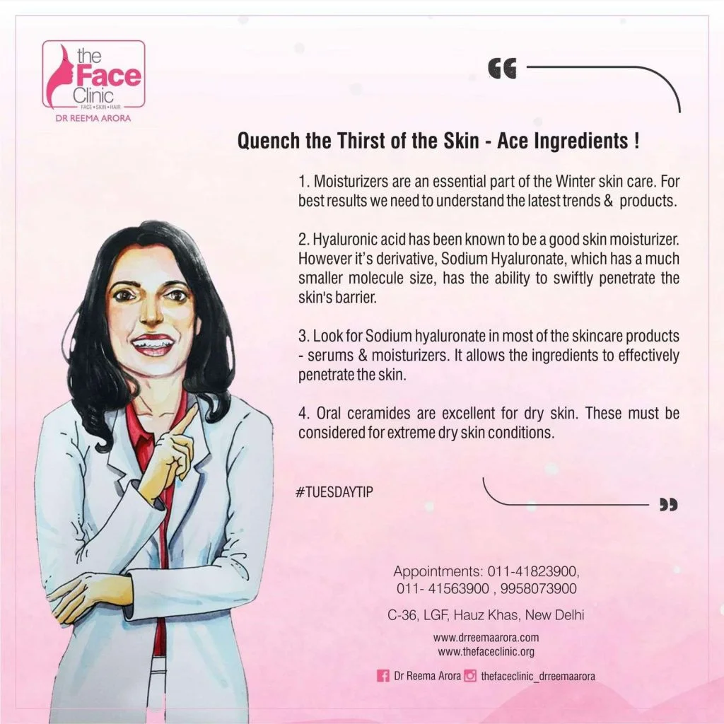 Quench The Thirst Of The Skin - Ace Ingredients