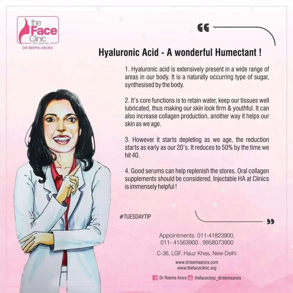 Hyaluronic Acid - A Wonderful Humectant