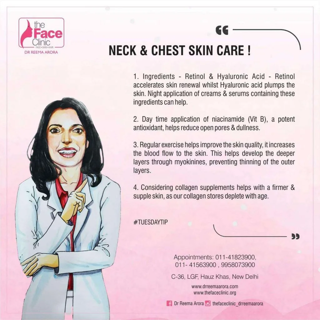 Neck and Chest Skin Care