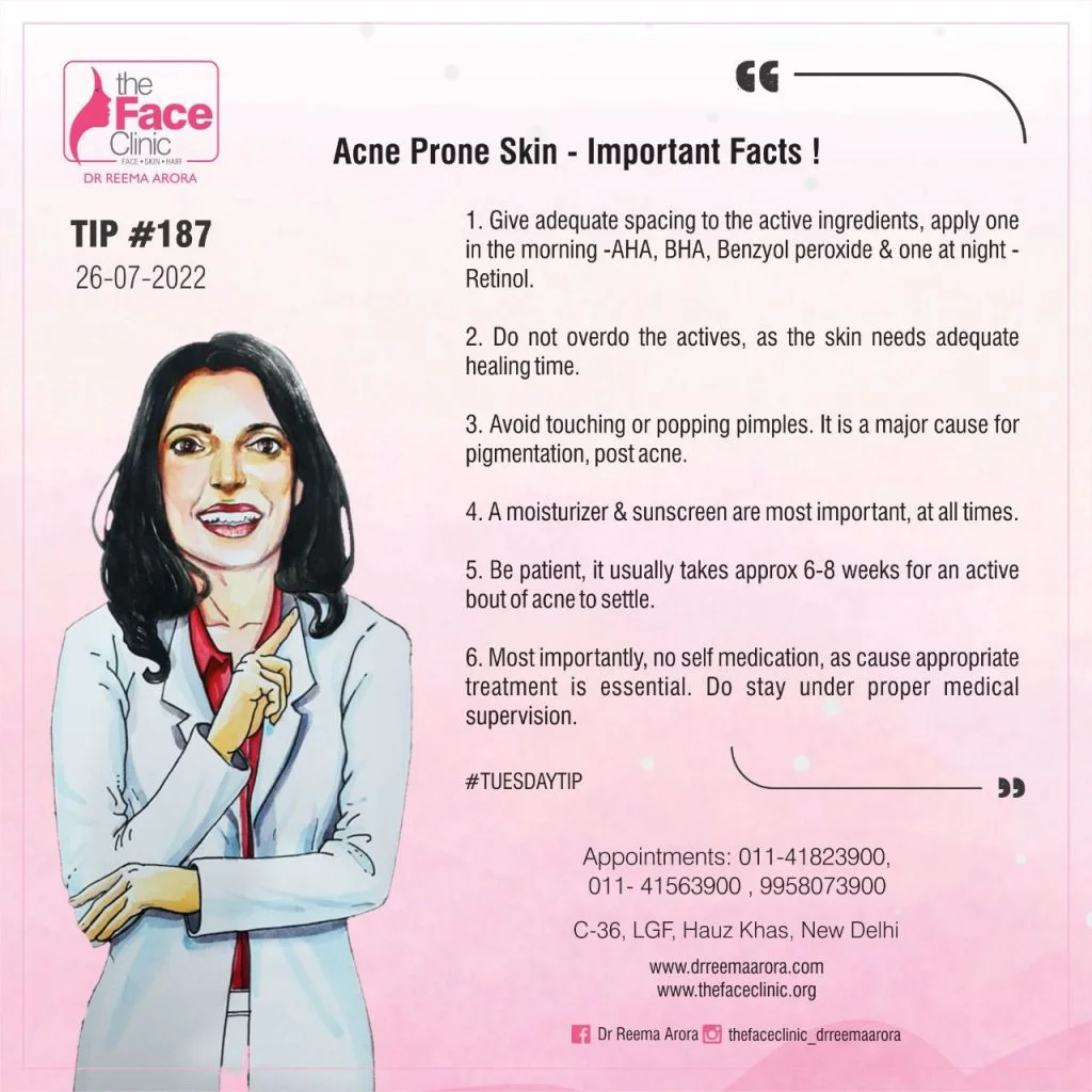 Acne Prone Skin - Important Facts !