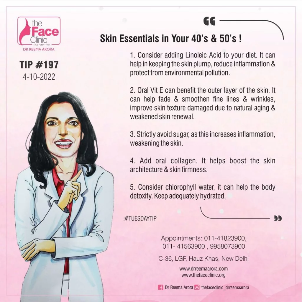 Skin Essentials in Your 40’s & 50’s !