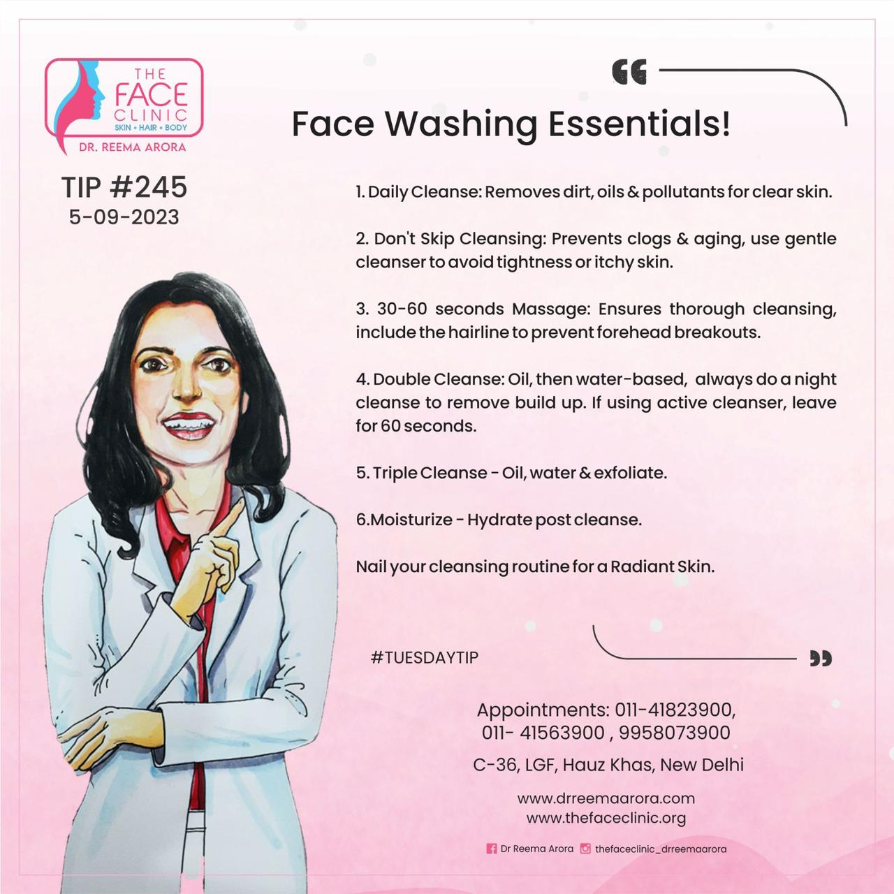 Face Washing Essentials