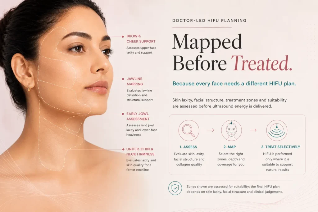 HIFU Treatment 1 HIFU treatment for skin tightening and facial lifting