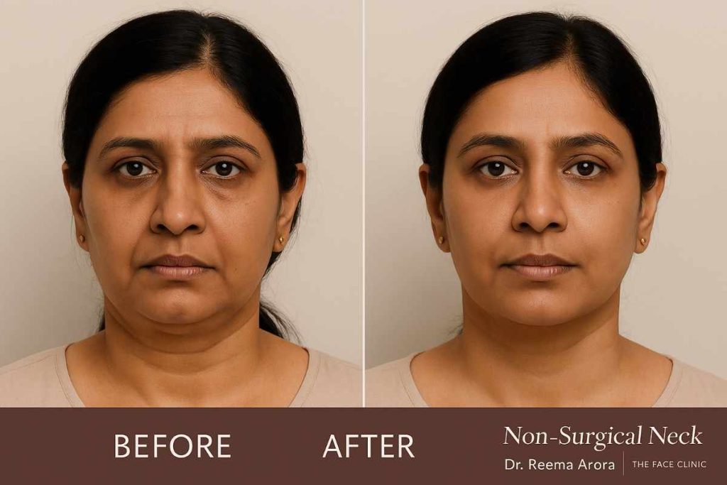 Minimally Invasive Neck Lift Before and After