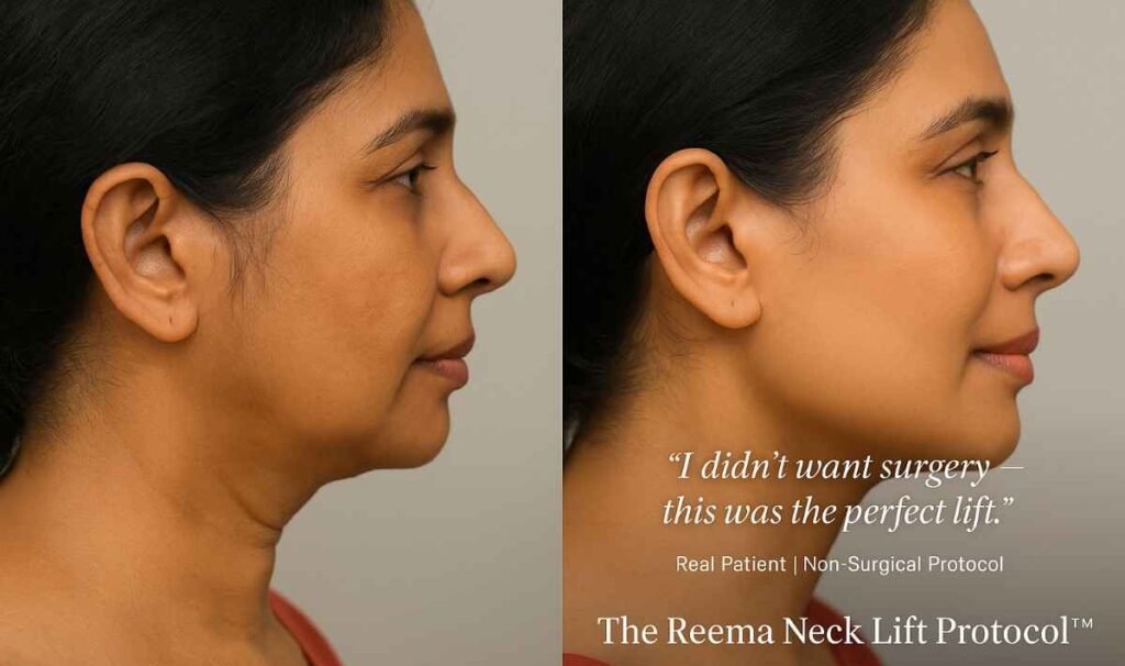 Neck & Decolletage 3 HIFU neck tightening treatment for mild skin laxity and improved firmness