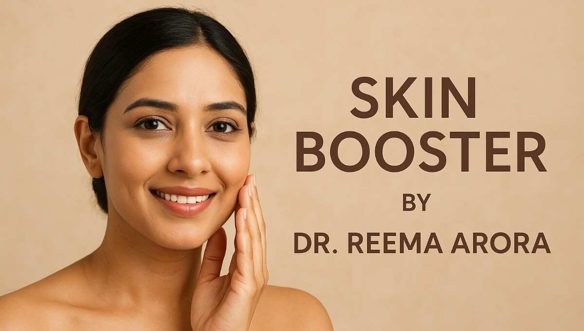 Skin boosters injection treatment improving hydration texture and natural glow at aesthetic clinic Delhi