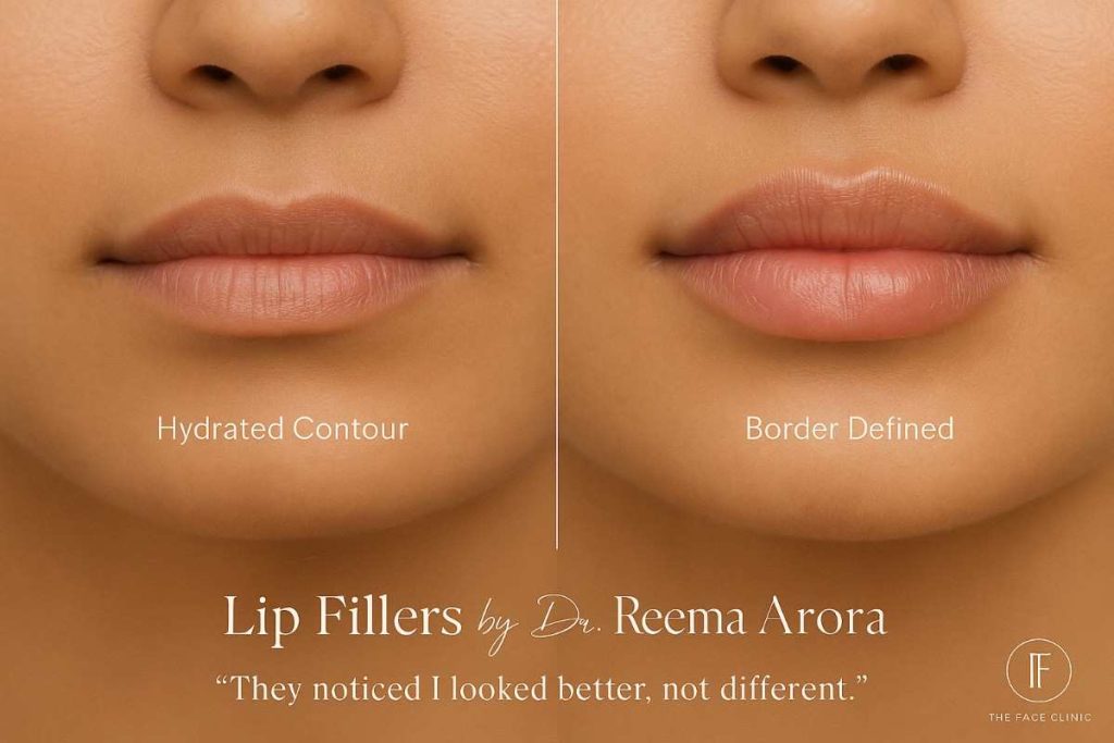 Lip Fillers Before After