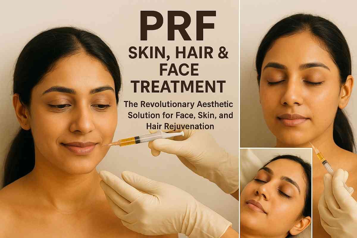 Before and after results of PRF hair restoration treatment by Dr. Reema Arora showing improved hair density and growth.