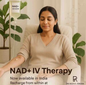Read more about the article NAD+ and Your Skin: Can IV Therapy Be the New Skincare Game Changer?