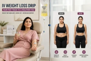 IV weight loss drip treatment with Indian woman and before and after results