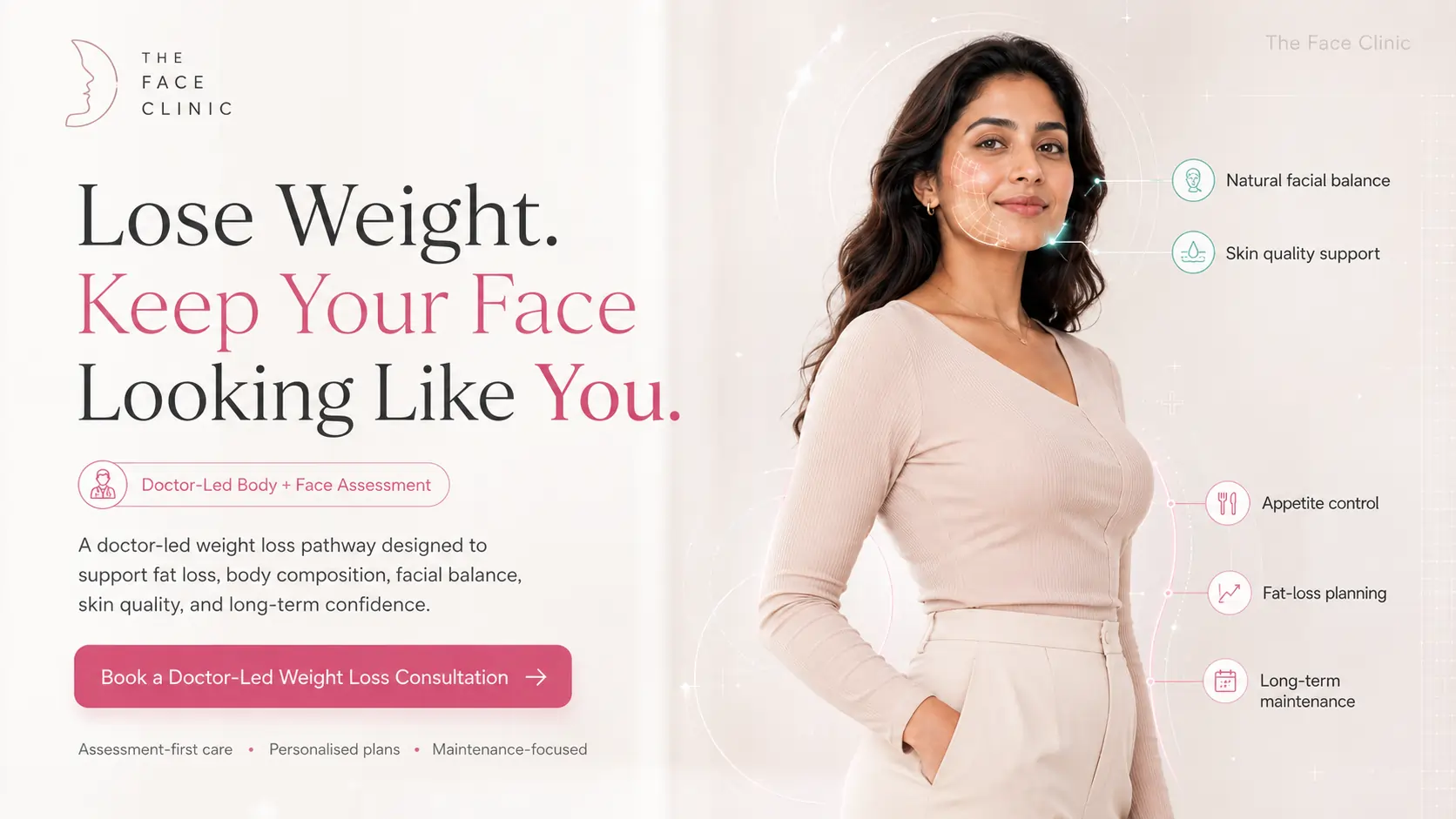 Doctor-led aesthetic treatment consultation at The Face Clinic