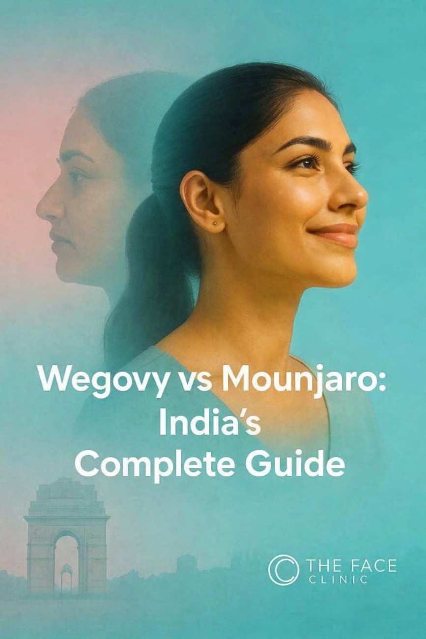 Wegovy vs Mounjaro India complete guide weight loss treatment comparison by The Face Clinic