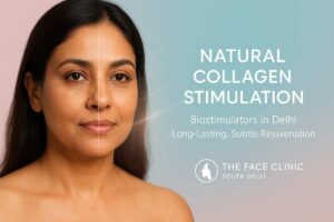 Best biostimulators treatment in Delhi for face and jowls – collagen stimulating injections with Sculptra and Profhilo before and after